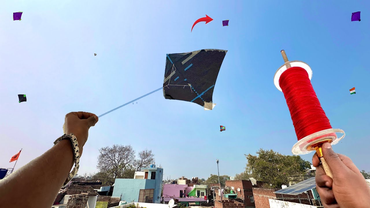 Kite Catching Form Rooftop | Kite Looting Ki Video | Caught Kites | Kite Fighting | Kite