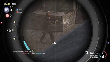 Sniper Elite 4 Mutiplayer Gameplay - CTF Madness!