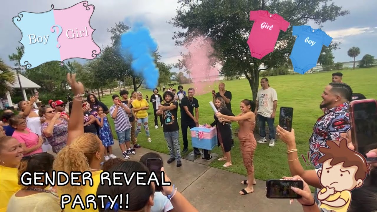 MY COUSIN’S GENDER REVEAL PARTY!! (WHATS IT GONNA BE?)💙💗🤰 YouTube
