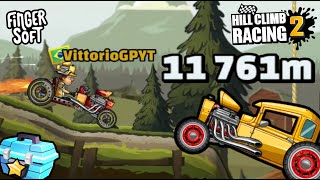 11.761m with HOT ROD in FOREST | Hill Climb Racing 2