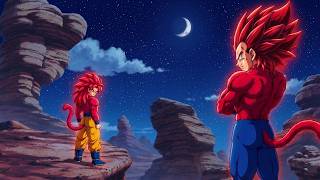 Vegeta SSJ4 supera Goku ao trainar na Sala de Gravidade Lunar de Bulma - Dragon Ball Super