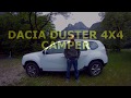 dacia duster 4x4 mini camper