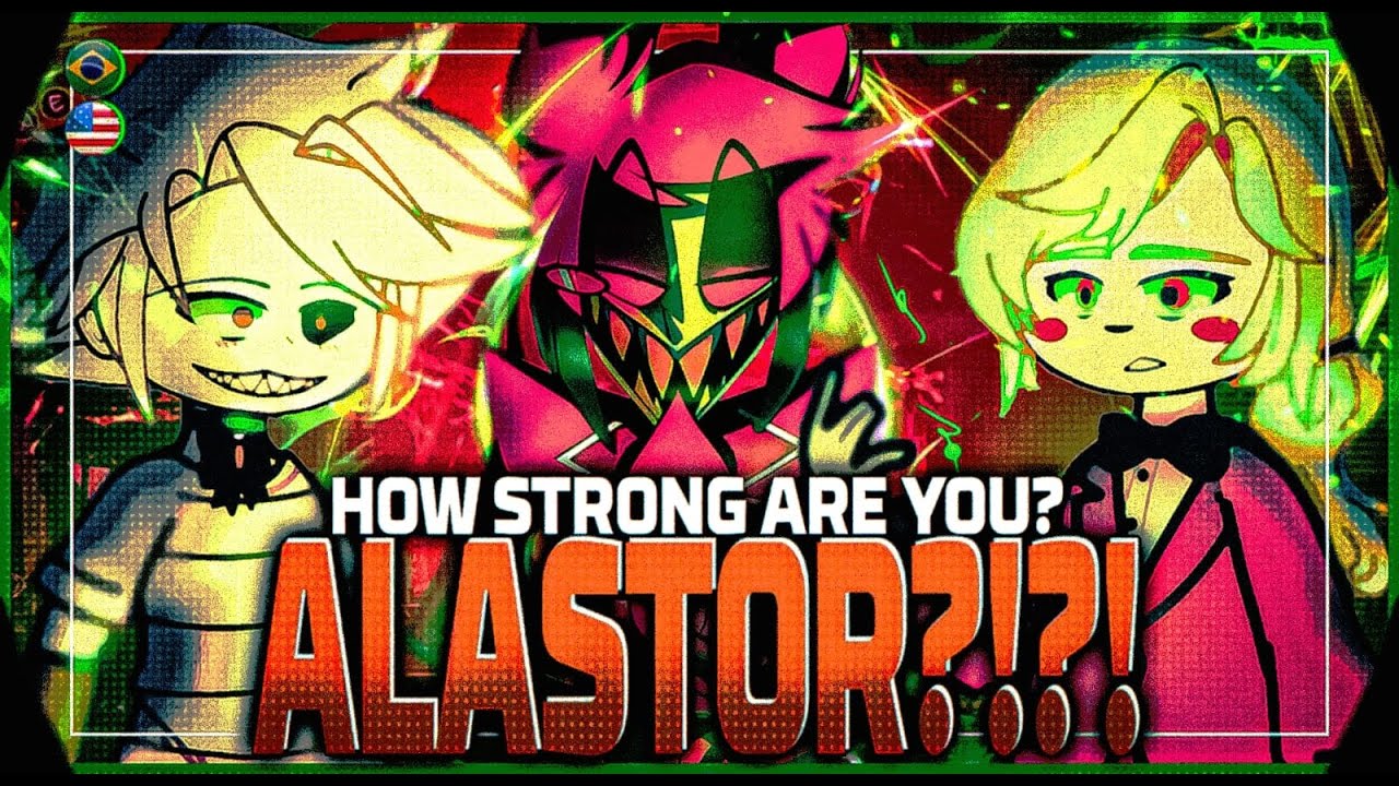 🇺🇸/🇧🇷 Hazbin Hotel React to Alastor | Future - Gacha React