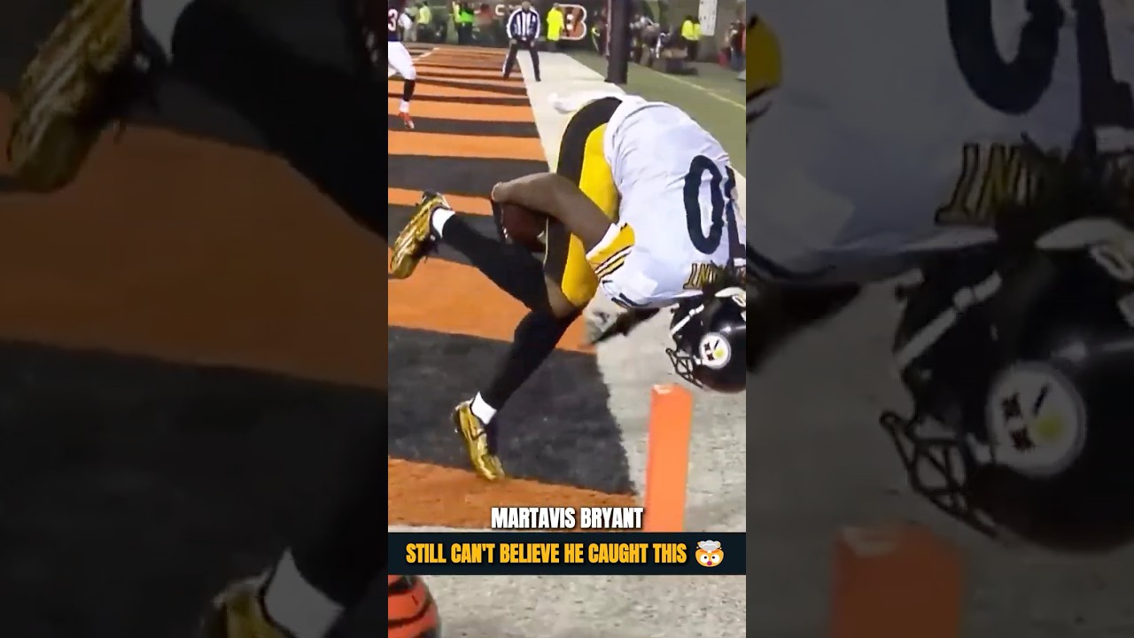 Martavis Bryant Caught a TD While Doing a Flip 😳