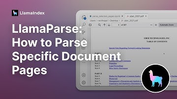 LlamaParse: how to parse specific document pages