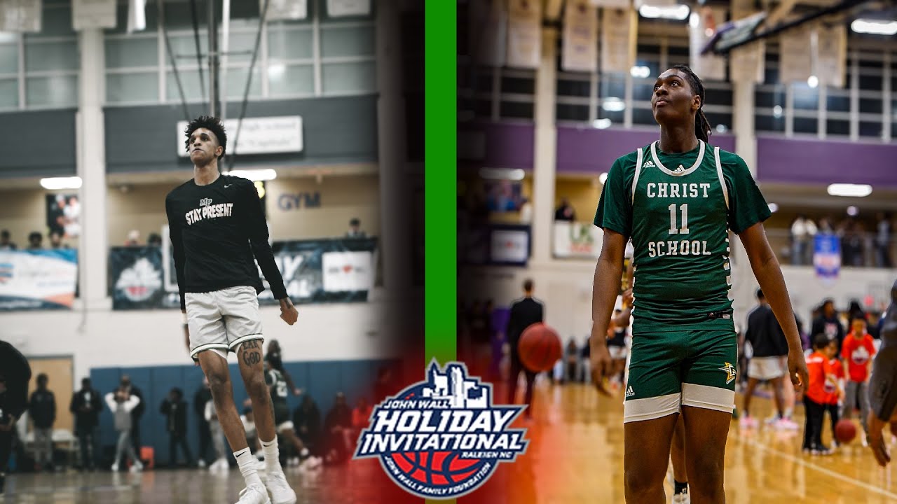 John Wall Invitational 2023 : Myers Park Vs Christ School ( Day'ron Sharpe Championship Game )