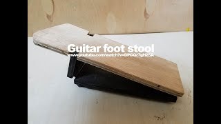 Guitar foot stool 折りたたみ式ギター足台