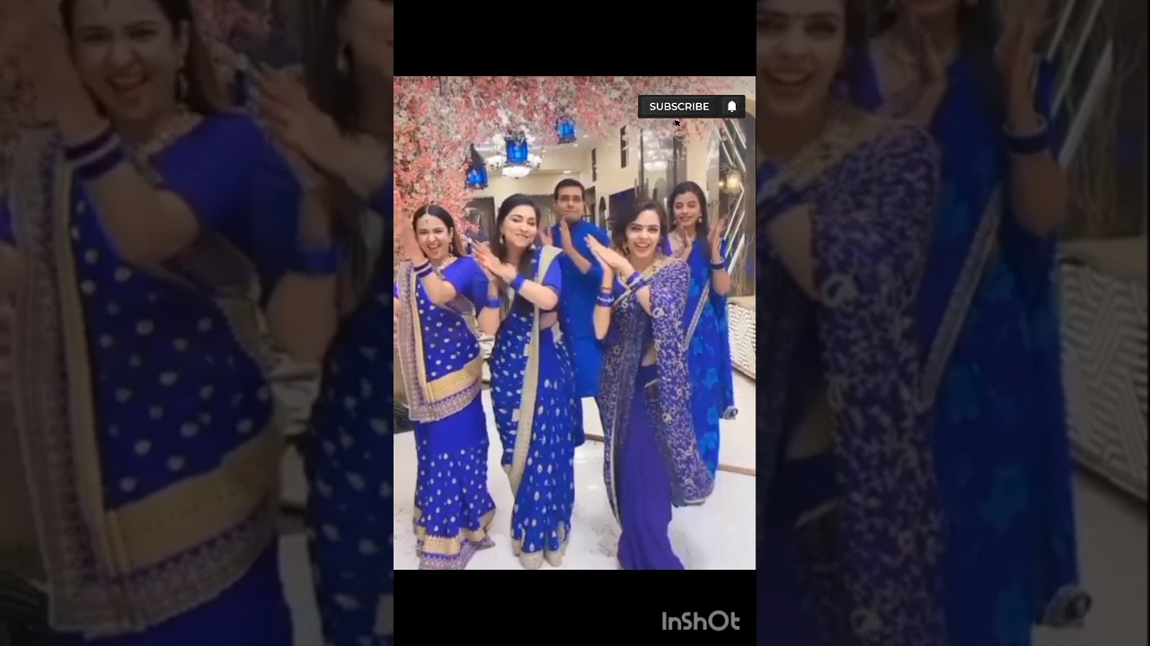 Pushpa impossible ❤️cast masti 😍