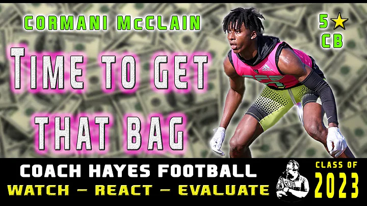5 CB | Cormani McClain Highlights | He is a day on...