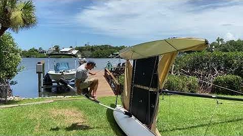Hobie 16 righting pole