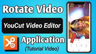 How to Rotate Video / Photo in YouCut - Video Editor App screenshot 2