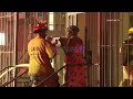 Bedridden Man Rescued From APT  Fire, Los Angeles, CA