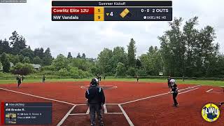 Cowlitz Elite 12U @ NW Vandals (2024.06.02)