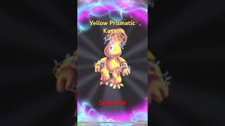 Introducing: Yellow Prismatic Kayna on Cave Island! #mysingingmonsters #mysingingmonstersdof #msm