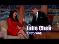 Julie Chen - Is Married To Craig's Boss - 23/25 Visits In Chronological Order