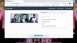 How to sign up for DeltaMath