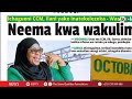 MAGAZETI SEPT 5 2025 SAMIA ASEMA NEEMA YAJA KWA WAKULIMA