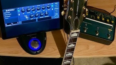 Eventide Blackhole iOS reverb app and plugin - Guitar Exploration