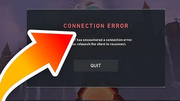 How To Fix "VALORANT has encountered a connection error. Please relaunch the client to reconnect"