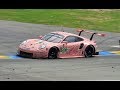Porsche 991 rsr pink pig  rothmans 24h le mans 2018 pure sound