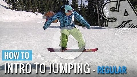 How To Ollie On A Snowboard (Regular)
