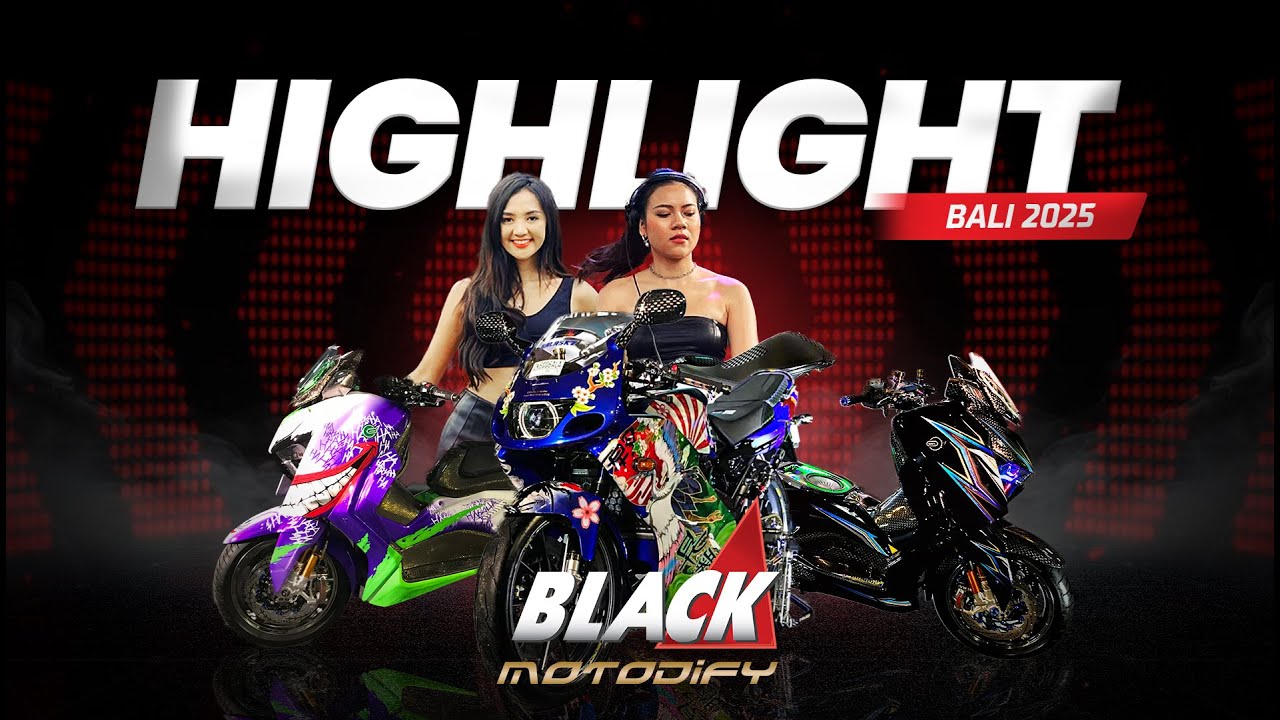 Black Motodify 2025, First Stop: BALI! Gas Liat Highlights-nya🔥