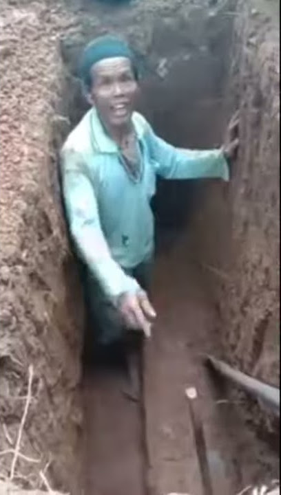 PESAN BAPAK PENGGALI KUBUR || video lucu