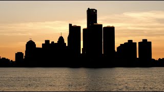 Free Stock Video  - Detroit Skyline Sunset Time-Lapse - Free Download at Videvo.net