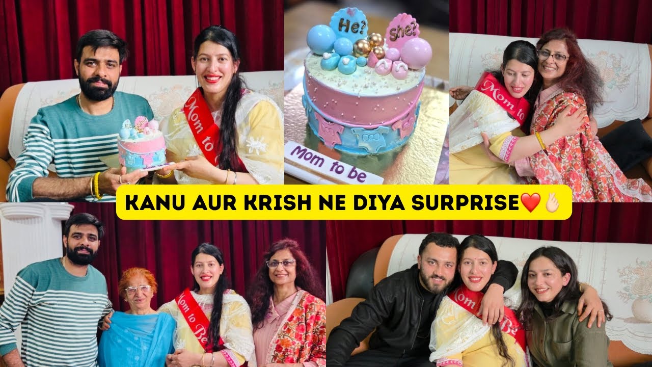 Kanu aur Krish ne diya surprise ❤️🫰🏻