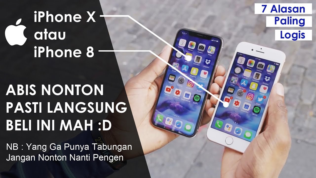 7 Alasan Mengapa Mending Beli iPhone 8 atau iPhone X di 