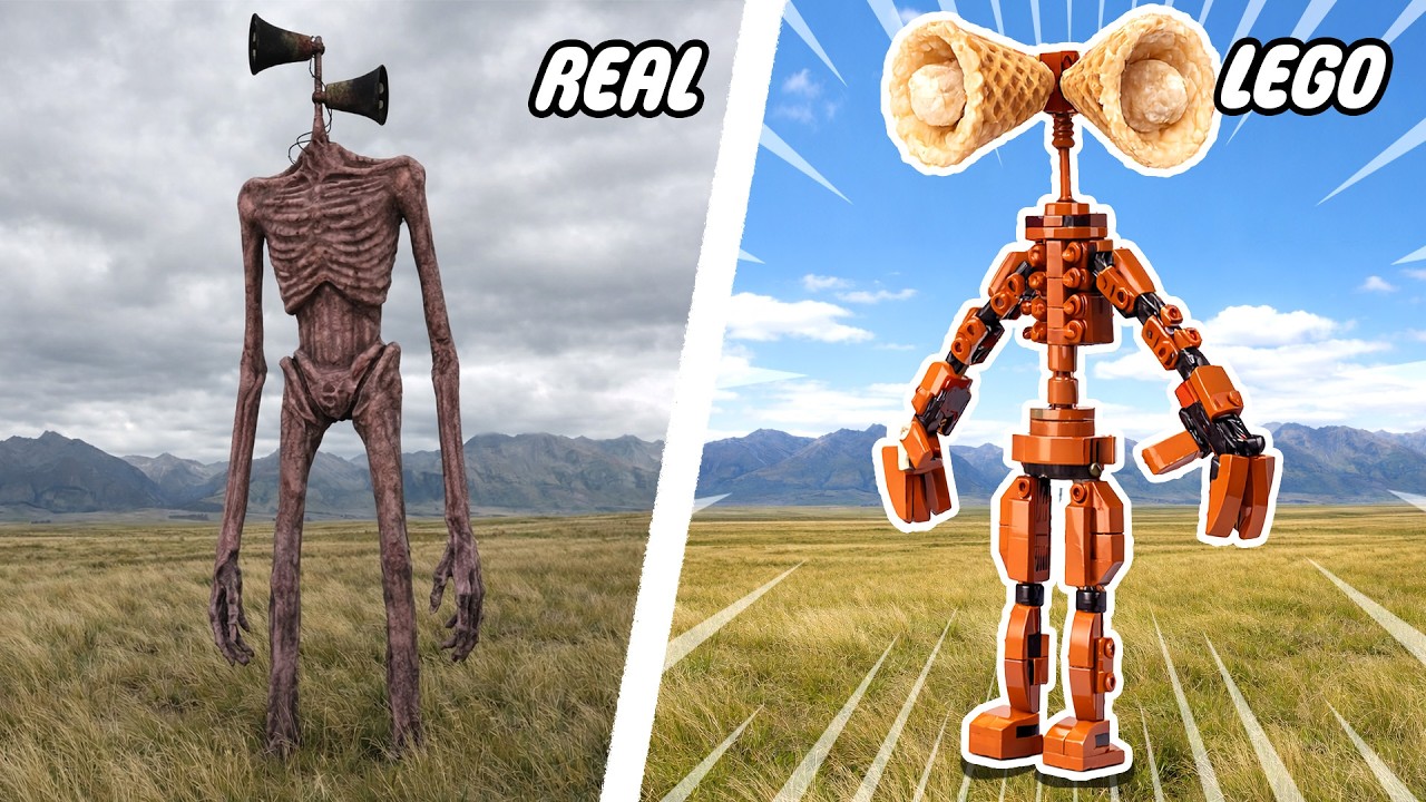 All LEGO TREVOR HENDERSON Creatures..JK Bricks