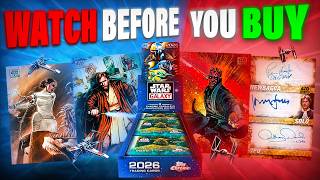 Watch Before You Buy 2026 Topps Star Wars Chrome Galaxy | Autographs, Chases, Inserts, & More Info