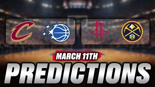 Cavs at Magic, Rockets at Nuggets | NBA March 11 Best Bets & Predictions