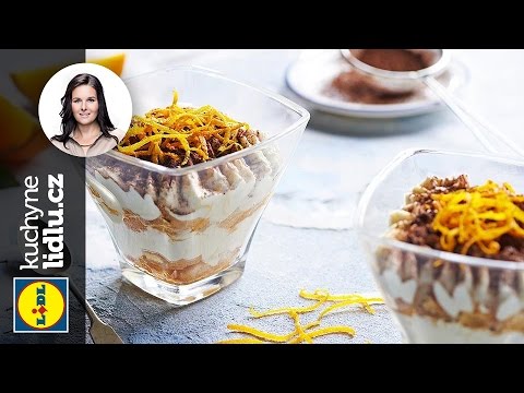 Pomerančové tiramisu – Markéta Krajčovičová – RECEPTY KUCHYNE LIDLU