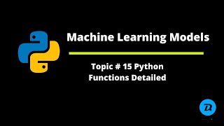 Python - Topic # 15- Functions Detailed Urdu| Hindi
