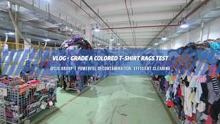 Grade A Colored T Shirt Rags Test#cottonrags#wipingrags#industrialcleaning