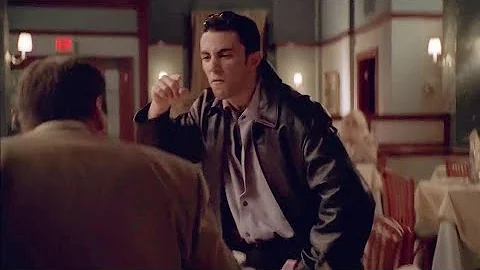 The Sopranos - Jackie Aprile Jr shows hostile behavior towards Tony Soprano