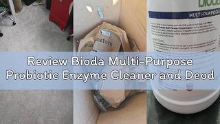 Review Bioda Multi-Purpose Probiotic Enzyme Cleaner and Deodorizer | Professional Strength | Trash C