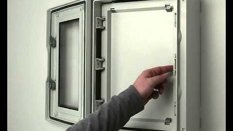 NEMA 4X FIBERGLASS ENCLOSURE training video #5