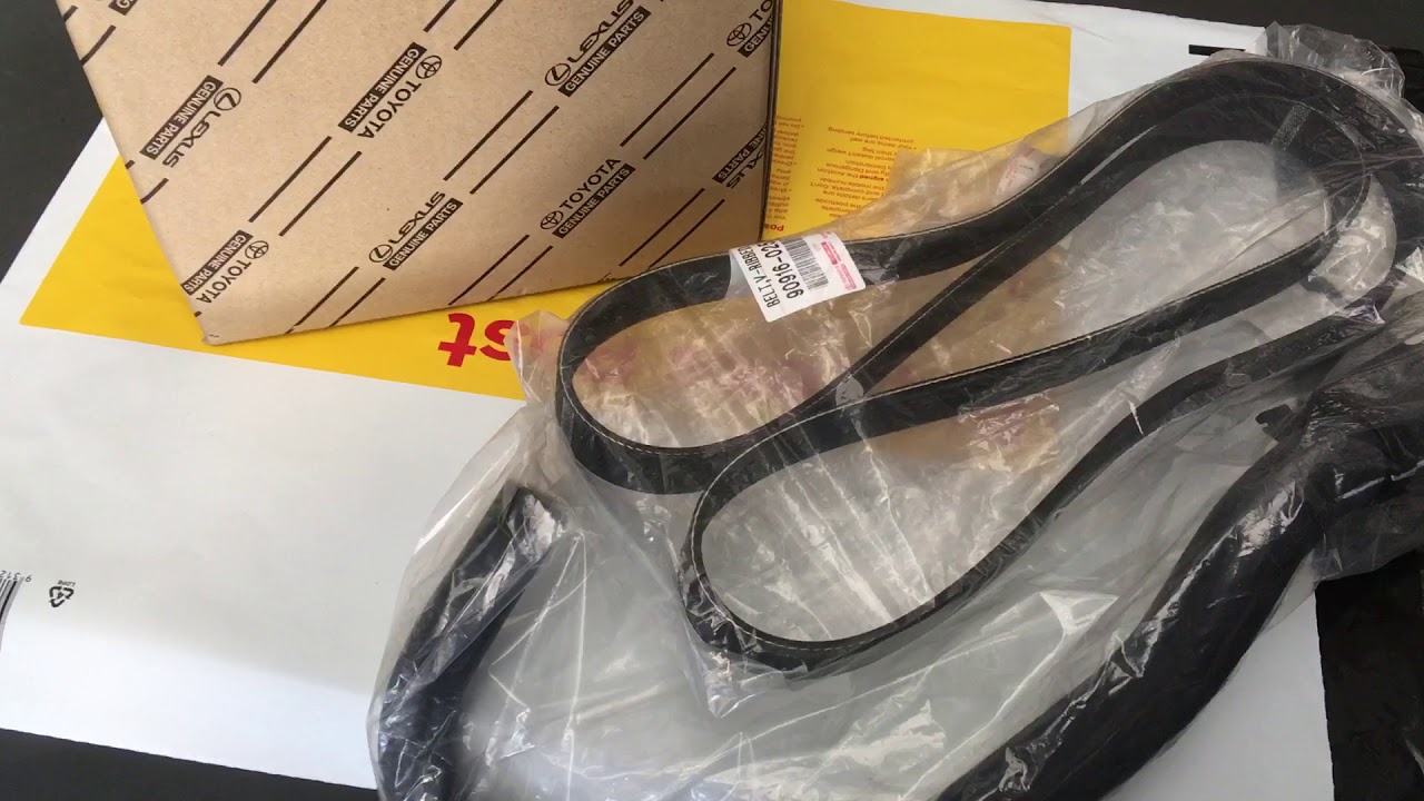 Water pump & belts & bearings front of motor parts kit YouTube