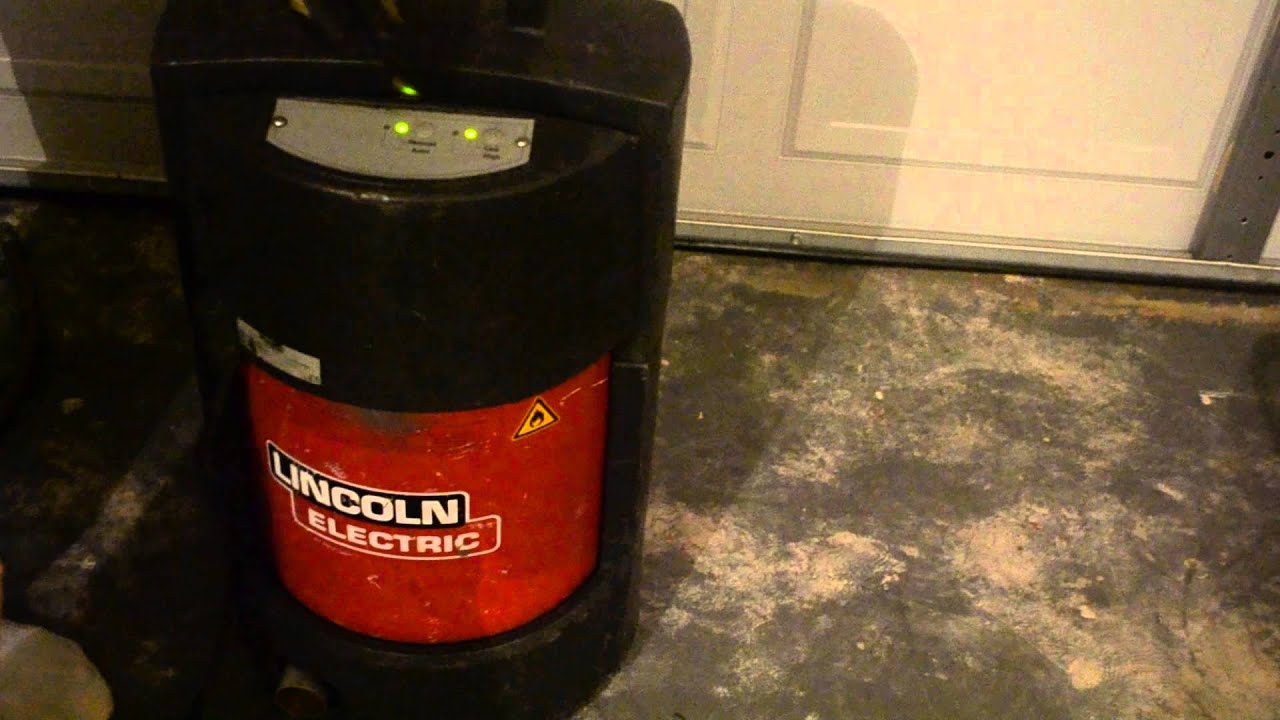 LINCOLN ELECTRIC MINIFLEX 120V WELDING HEPA FILTER FUME SMOKE EXTRACTOR