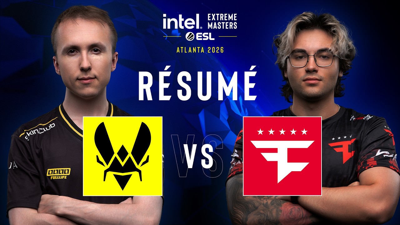 VITALITY vs FAZE : Le résumé - IEM Atlanta 2026
