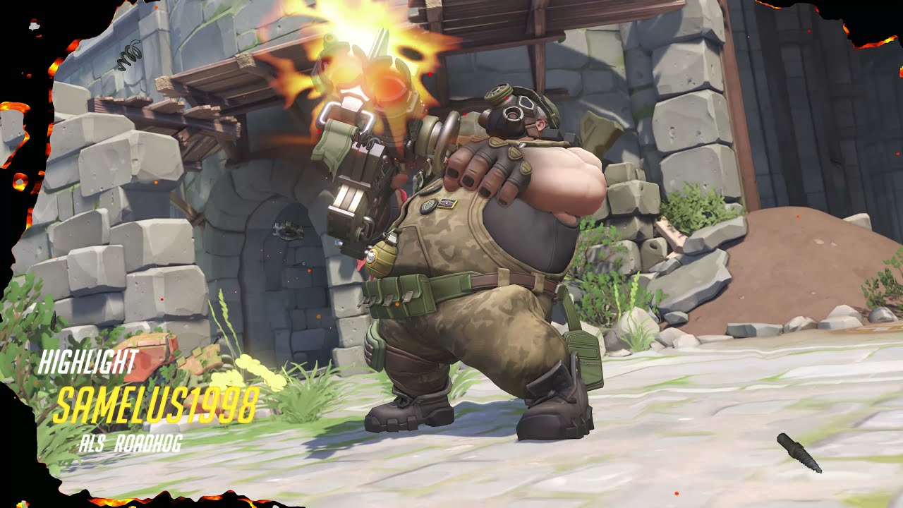 Overwatch Roadhog Highlight [4K 60 FPS ULTRA]