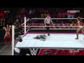 Raw 10 27 14 Nikki Bella W Brie Bella Vs Naomi