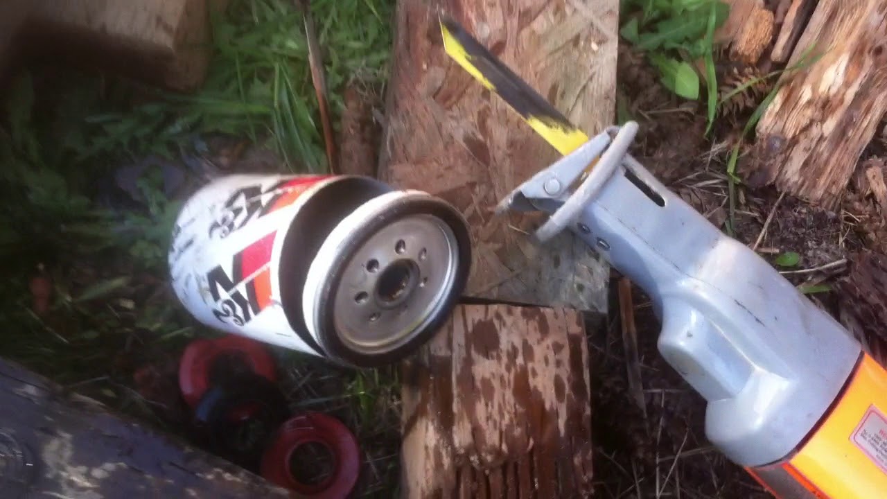 Oil Filter Dissection (cut open) K&N vs Napa Gold vs Fram + Important