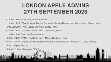 28th September 2023 - Meet Up @ Kandji