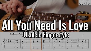 Ukulele Cheats: All You Need Is Love - The Beatles - Key of F