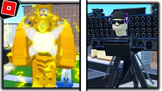 ALL NEW UPDATE with TITAN CLOCKMAN and MORE (UPDATE 5.0) in ULTIMATE SKIBIDI TOILET RP 2 - Roblox