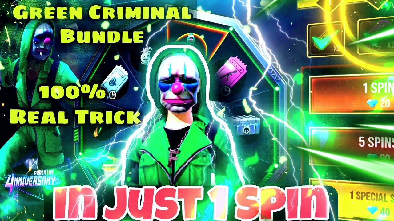 Green Criminal Bundle 👽 || How to get green Criminal Bundle in freefire || Rural V GAMER.