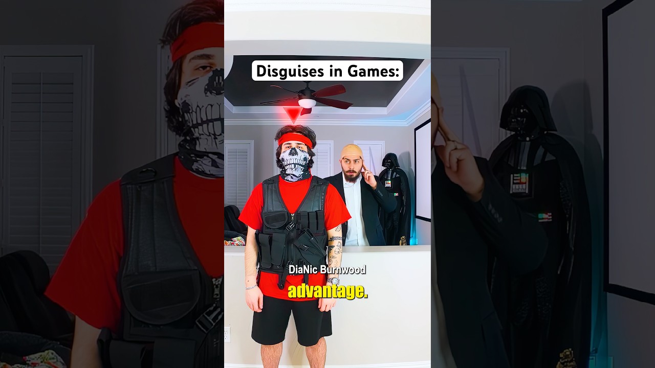 Disguises in Games Be Like…